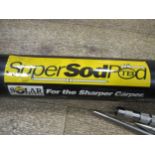 Super Sodpod rod stand by Solar Tackle, with tube case