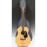 Blueridge model BR-60T 4 string acoustic Tenor guitar, serial no. 11080415, with case