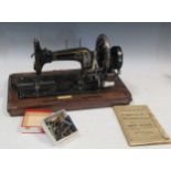 A Frister & Rossmann's sewing machine