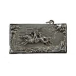 A Victorian silver novelty vesta case,