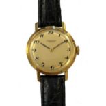 IWC - A Swiss 18ct gold wristwatch,