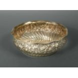 A late 19th century American metalwares silver fruit bowl,