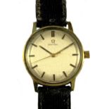 Omega - A gold-plated 'Seamaster' wristwatch,