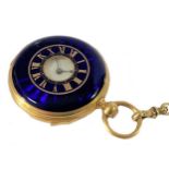 Henry Capt Genève - A quarter repeating half hunter pocket watch,