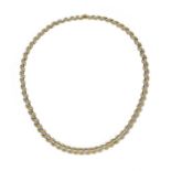 Roberto Coin - An 18ct gold two colour 'Nabucco' collarette,