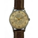 Jaeger-LeCoultre - A rare and sought after steel 'calendar date' wristwatch,