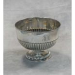 An Edward VII silver rose bowl,