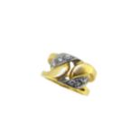 A diamond dress ring,