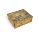 A rectangular box, 17th century,