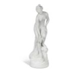 A 19th century Parian figure of a classical lady,