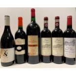 Mixed red wines, 13 bottles including a magnum of Chateau Fonneuve 2009, and others, mainly