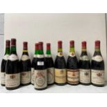 Rhone red, 10 bottles. Chateauneuf du Pape, Chante Perdrix 1969; Hermitage La Chapelle, Jaboulet