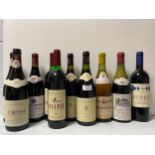 Mixed wines. Chenas Domaine de Mongrin 1995, 2 bottles; Vacqueyras, Chateau de Montmirail 1991;