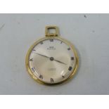 A Royce Swiss gold plated pocket watch.