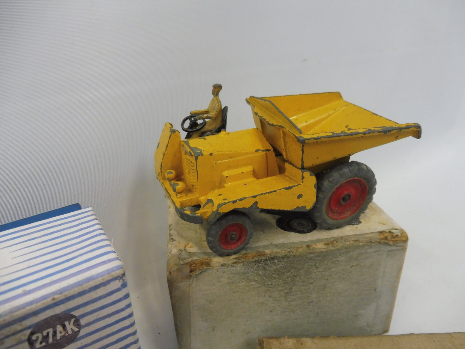 A selection of Britains farm and Dinky, to include a farm tractor and hay rake in a reproduction - Image 4 of 4