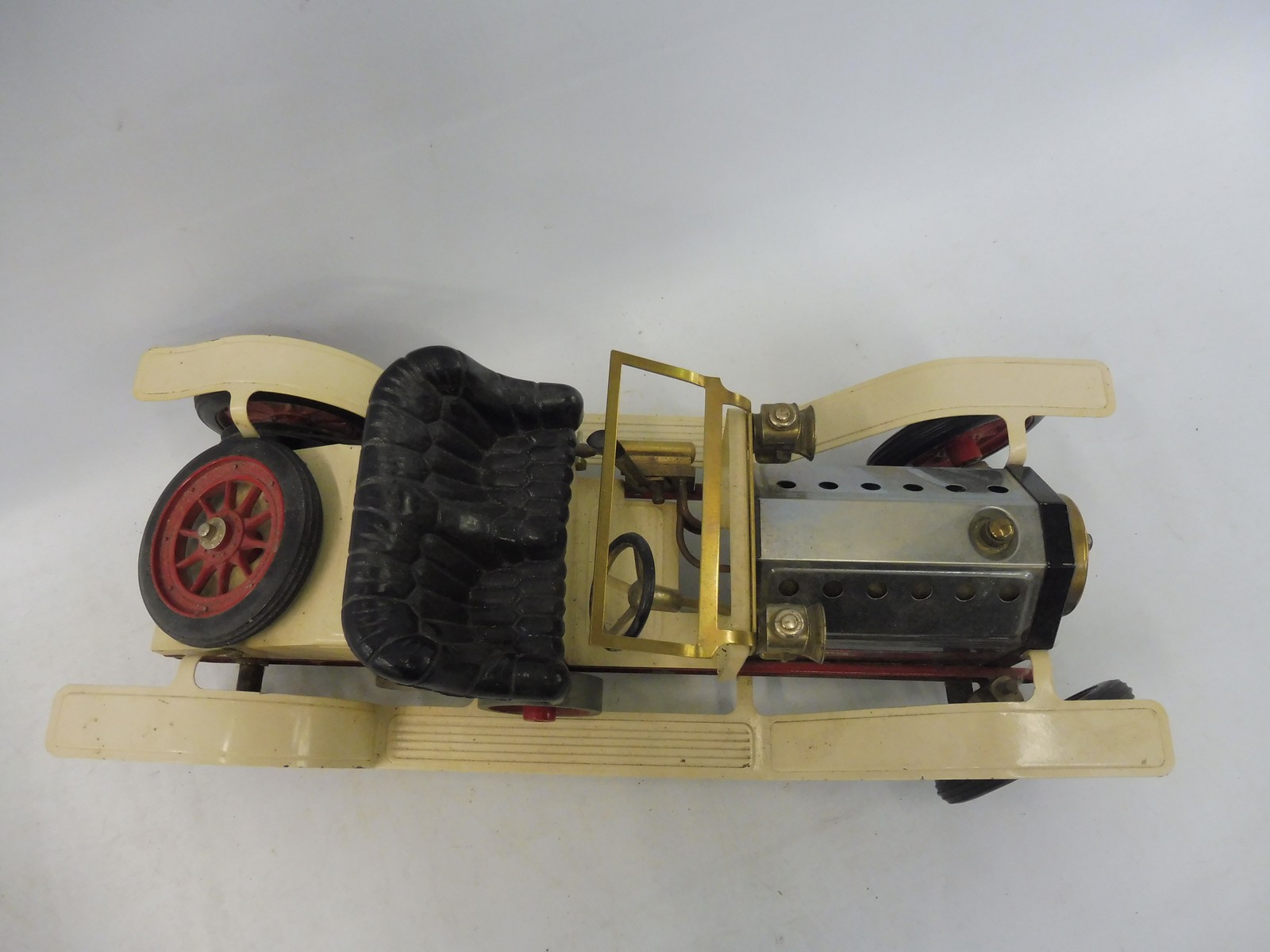 A Mamod 'Steam Roadster' live steam model of an Edwardian motor car. - Image 4 of 5