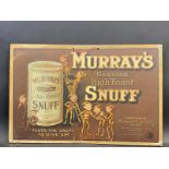 A Murray's Genuine High Toast Snuff pictorial showcard depicting a group of mischievious pixies,