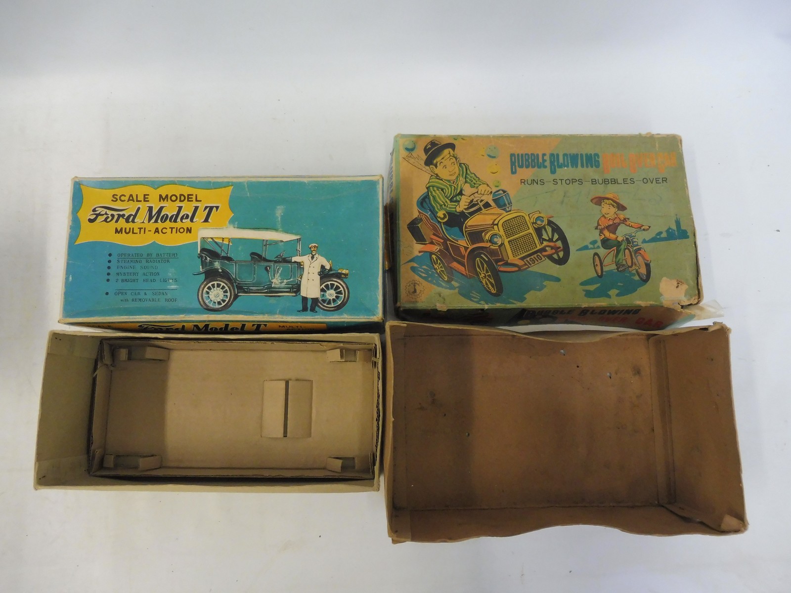 A boxed Japanese tinplate battery operated 'Jake the Shake' and an empty box for 'Bubble Blowing - Image 6 of 6