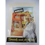 A Mangers Sugar Soap pictorial printer's two piece proof advertisement, 14 1/2 x 20".
