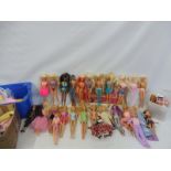 A quantity of period Sindy to include dolls, clothes, furniture etc.