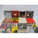A selection of punk and post punk albums, to include Undertones, Tubes, Rich Kids, Talking Heads,