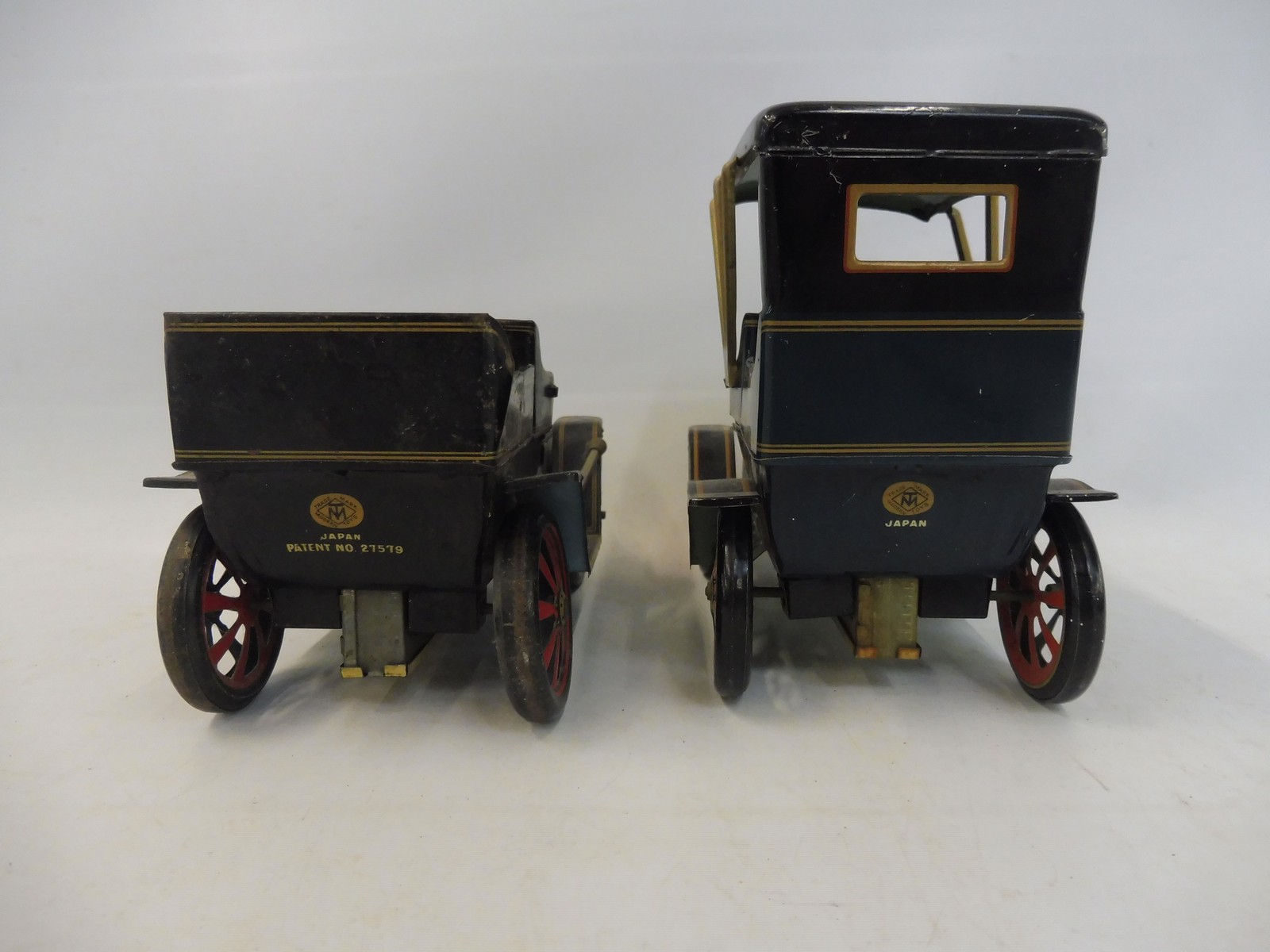 A Japanese tinplate Marx Toys clockwork tinplate car and one other. - Image 4 of 5