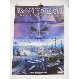 An Iron Maiden glossy poster, From Fear to Eternity, double sided.