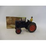A boxed Britains Fordson Major tractor, appears in reasonable condition, swivel axle model.