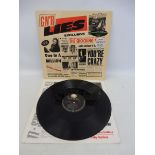 Guns 'n' Roses - Lies, stickers to front cover, deleted inner with naked woman featured, vinyl