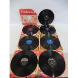 A small quantity of rock 'n' roll 78s to include a number of Elvis and Jackie Wilson.