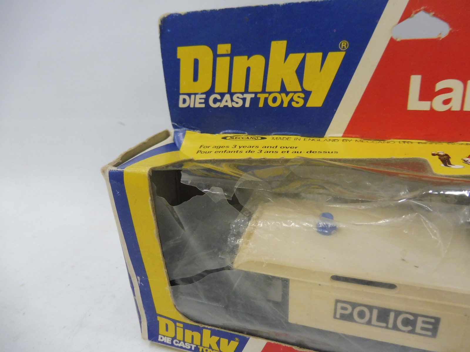 Two circa 1970s Dinky Toys, Police Landrover and the Volvo Police car with accessories, boxes - Image 3 of 4