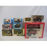 A good collection of boxed agricultural tractors including an Ertl Case IH AFX 8010, large scale
