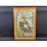 A rare Redford & Co Tobacco & Cigar Manufacturers pictorial original chromolithograph depicting an