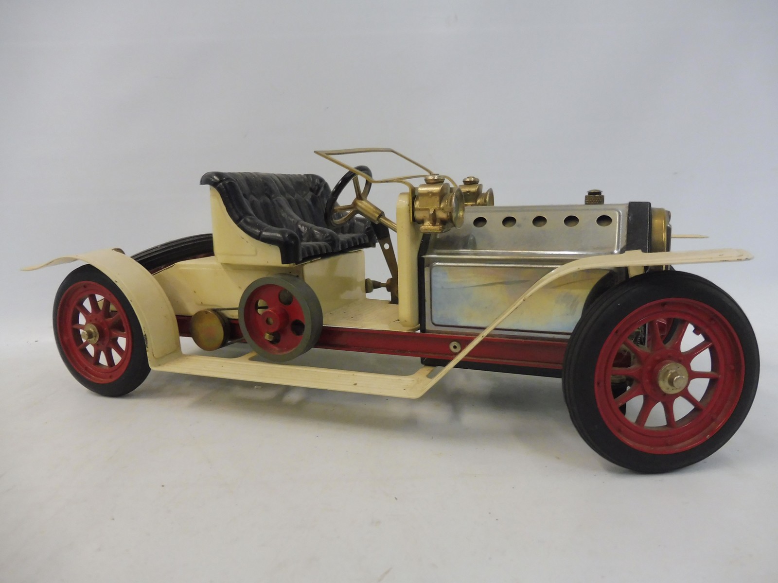 A Mamod 'Steam Roadster' live steam model of an Edwardian motor car. - Image 3 of 5