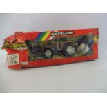 A Britains rainbow pack, Massey Ferguson tractor and crop sprayer, no.9615, box in very poor