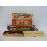 A Britains ceremonial solider set and a boxed state coach, also a boxed Royal Stage Coach, by