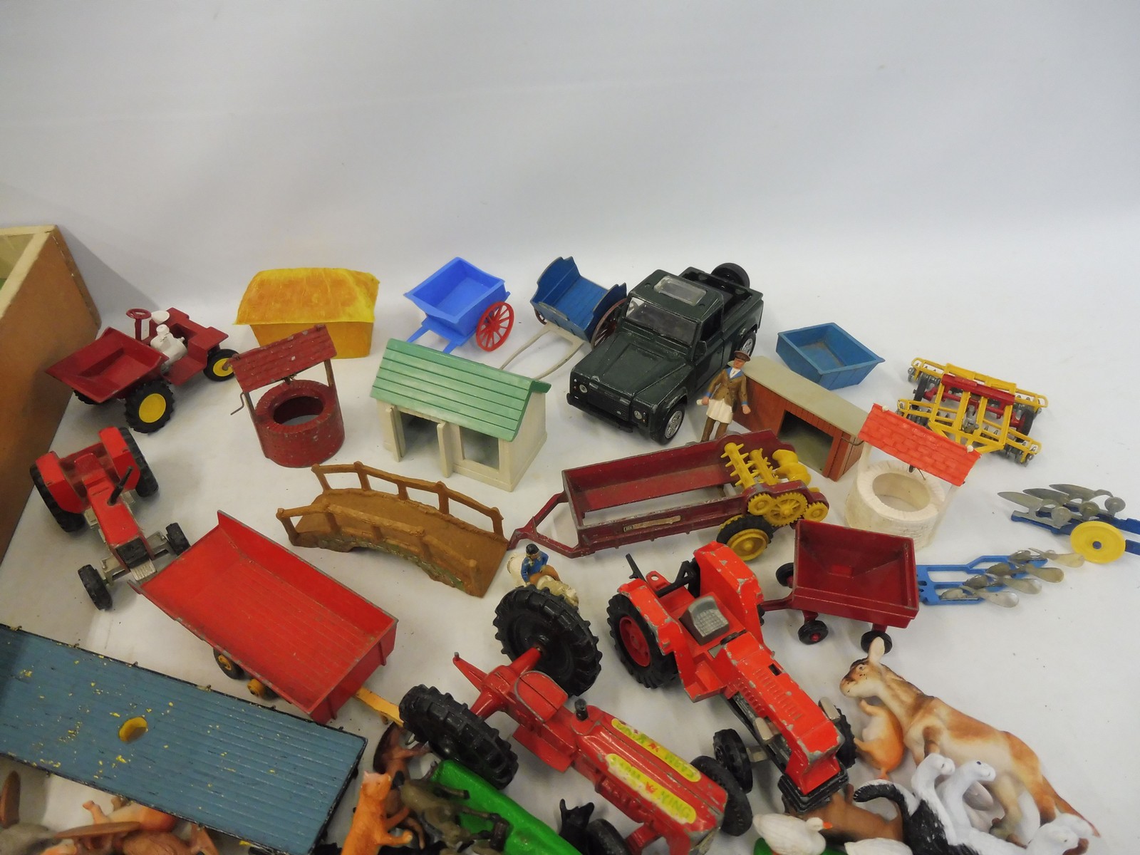 A collection of agricultural vehicles, farm animals and buildings. - Image 3 of 3
