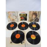 Bob Dylan - three albums, Self Portrait, Blond on Blond, Bringing it all back home, CBS label, all