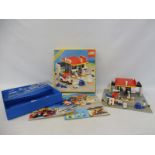 A boxed 1986 Lego 6378 Shell Petrol Station, box very good, with instructions, appears complete,