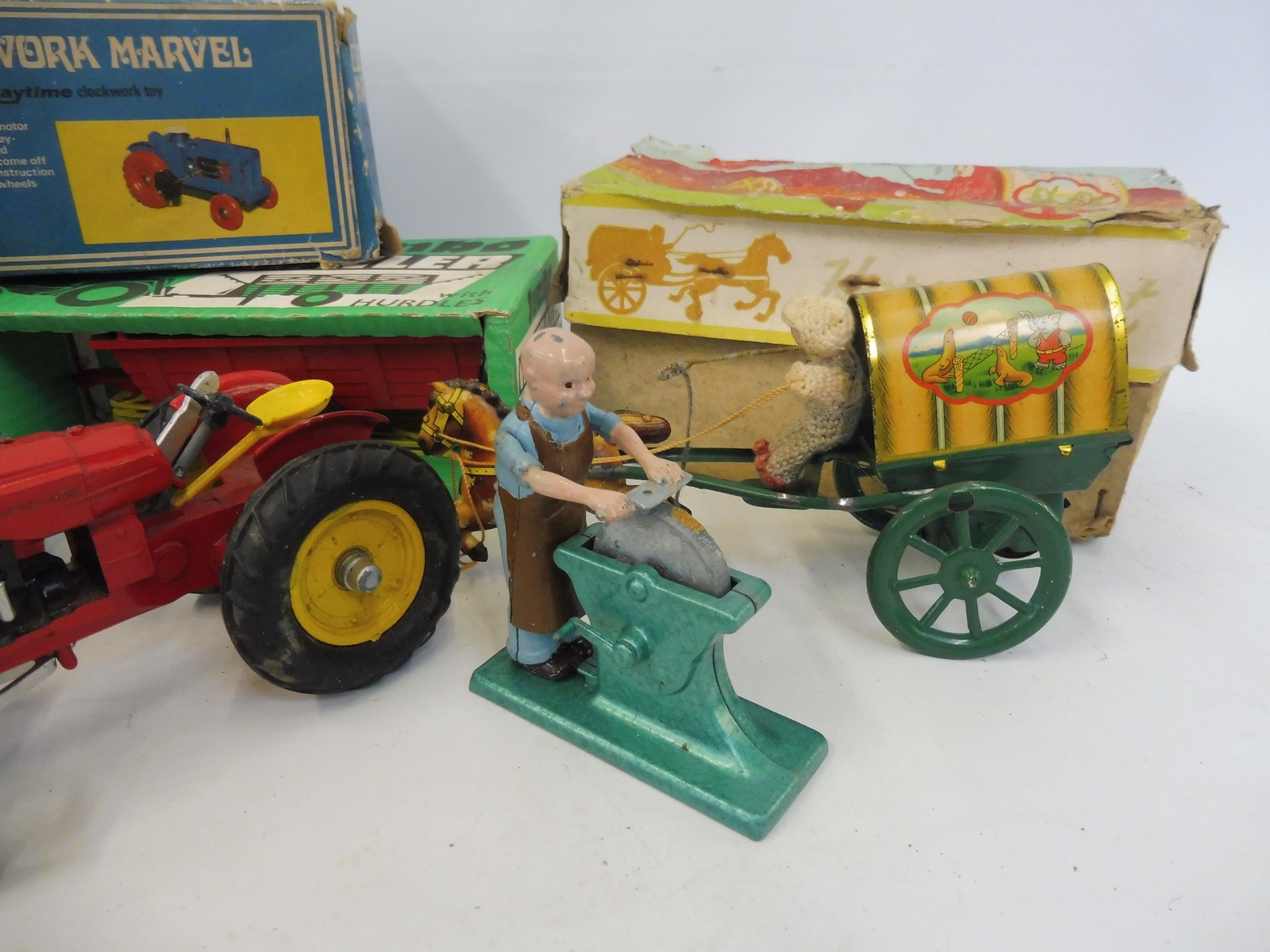 An assortment of mainly agricultural boxed models plus some loose including Britains. - Image 2 of 3