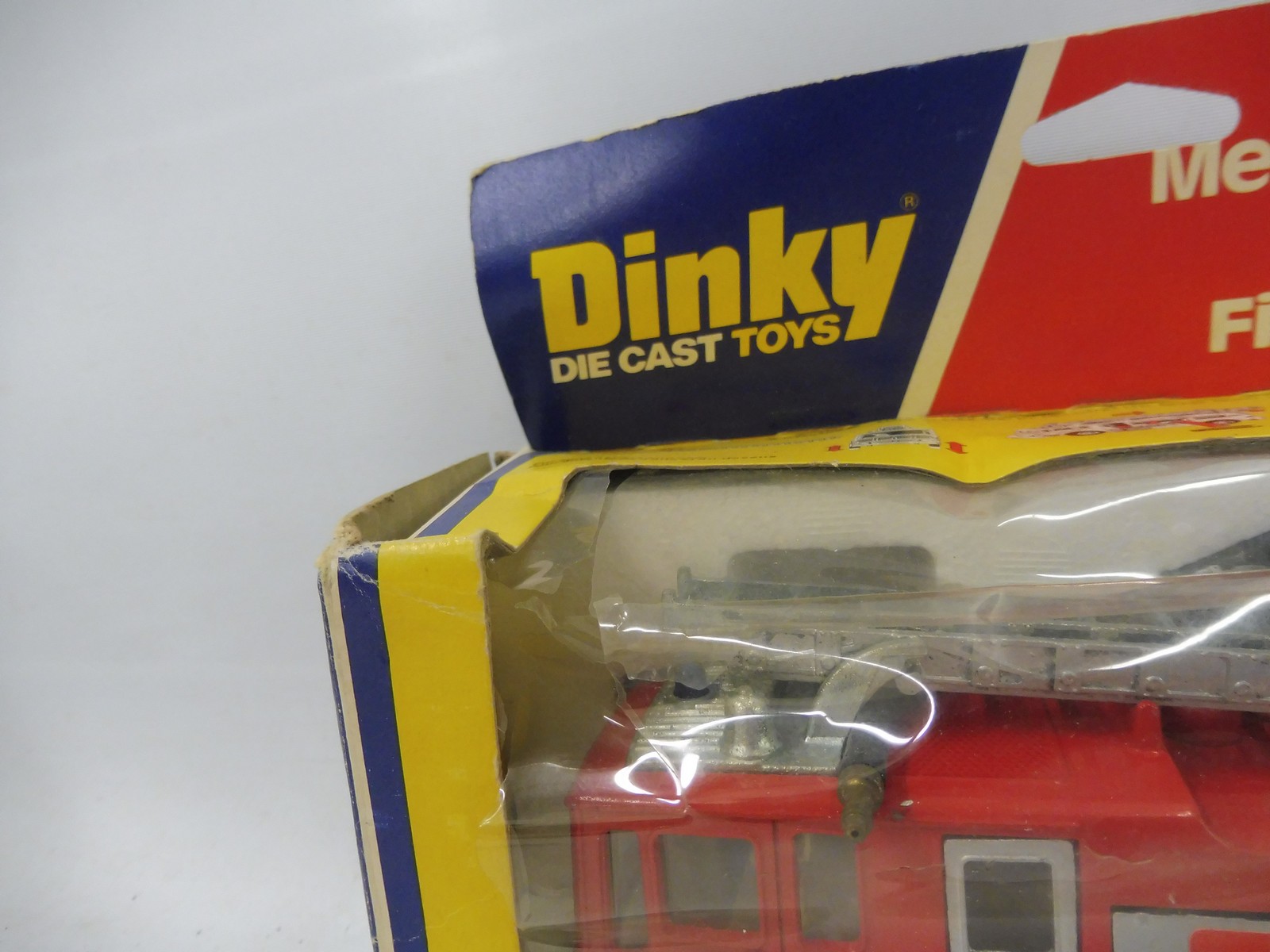 Two circa 1970s Dinky fire engines, the ERF fire tender and the Merryweather Marquis, boxes - Image 2 of 3