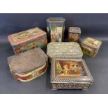 A selection of assorted mostly large scale tins.