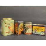 A Seidlitz Powders rectangular pictorial tin, in excellent condition and three others.