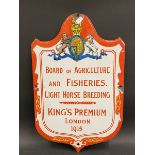 A Boards of Agriculture and Fisheries Light Horse Breeding King's Premium London 1915 shaped