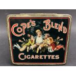 A rare Cope's Blend Cigarettes flat tin, in good condition.