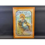 A rare Redford & Co Tobacco & Cigar Manufacturers pictorial original chromolithograph depicting an