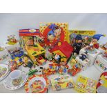 A selection of Noddy related toys, boxed figures etc.