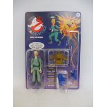 A later issue The Real Ghostbusters Kenner Egon Spengler, card and blister packet is in good.