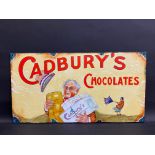 A contemporary oil on board advertising Cadbury's, 28 3/4 x 15".