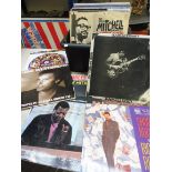 A quantity of mainly Black origin vinyl LPs including Ray Charles, Miles Davis and many others.